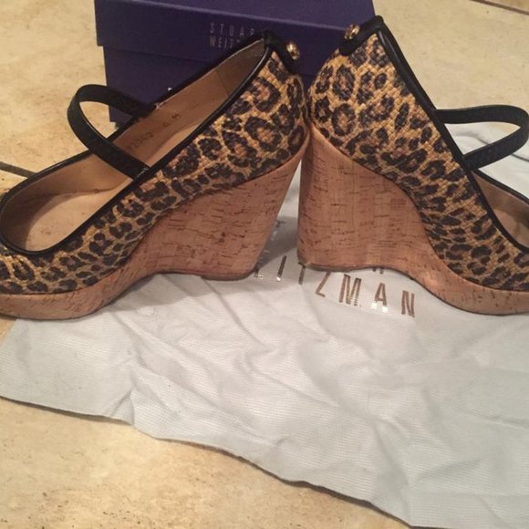 Stuart Weitzman Leopard Wedges - Picture 7 of 10